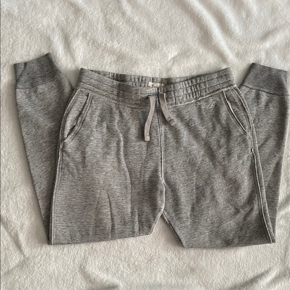 Hollister Gray Men's Joggers - Picture 4 of 5